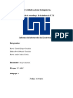 Informe 2 Electrotecnia