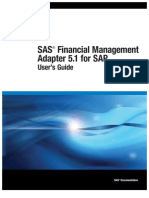 Sap(SAS Financial Management)