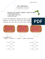 Guiacomparando Números Matemática