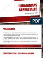 Paradigmas Gerenciales