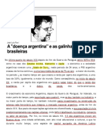 A Doença Argentina e As Galinhas Brasileiras