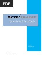 Activtrades Smartorder 2 User Guide