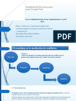 Coaching en la mediación de conflictos organizacionales