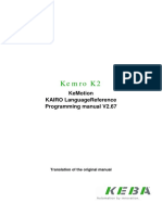 Kemro K2: Kemotion Kairo Languagereference Programming Manual V2.67