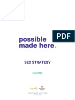 SEO Strategy - Possible Made Here