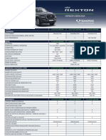 Ficha Tecnica Rexton 12.07.2022 Bencina Diesel