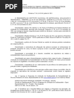 portaria couro
