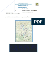 Elevación Media de La Cuenca Correspondiente Al RÍO LA PINTA.