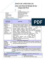 P.S Elaboramos Una Linea de Tiempo Etapas Del Peru