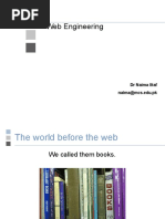 Web Engineering: DR Naima Iltaf Naima@mcs - Edu.pk