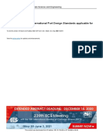 The Selection of The International Port Design Sta