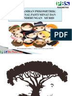 Pengenalan Psikometrik