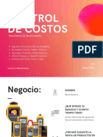 Control de Costos de Su Negocio