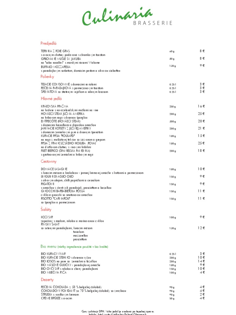Culinaria | PDF