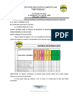 Informe Junio de Entrega de Documentos y Fechas Cívicas