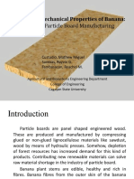 Physical and Mechanical Properties of Banana