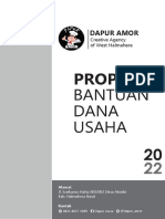 Proposal Bantuan Dana Usaha - Dapur Amor (2022)