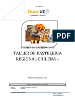 Dossier Practico de Pasteleria Regional Chilena 2018