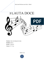 Flauta Doce - 6° e 7° Ano