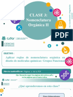 C3U4 - Nomenclatura Orgánica II