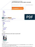 (Resolvido) Problema para Excluir Registro Com Janela Modal - Imasters Fóruns