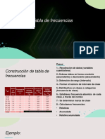 Tabla de Frecuencias