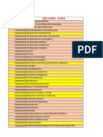 Estracto de Cursos Convalidados, No Convalidados y Aprobados Del Señor Rosmel Yupanqui Vega, Carera Rpfoesional de Contabilidad