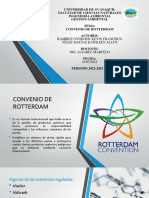 Diap - Leyes Ambientales Internacionales - Convenio de Rotterdam