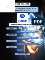 Foro Tématico Informática II