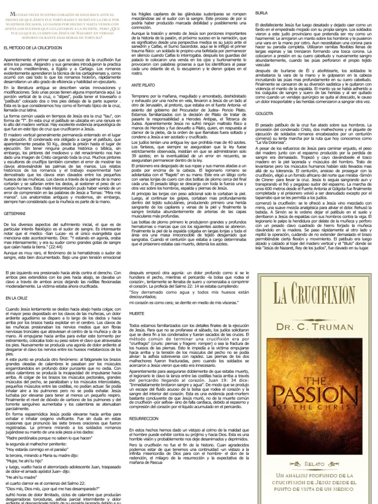 Relato de La Crucifixion | PDF | Crucifixion de jesus | Jesús