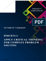 BSBCRT611 Project Portfolio - Template Task 2
