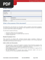 BSBHRM415 Student Assessment Pack