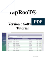 Taproot®: Version 5 Software Tutorial