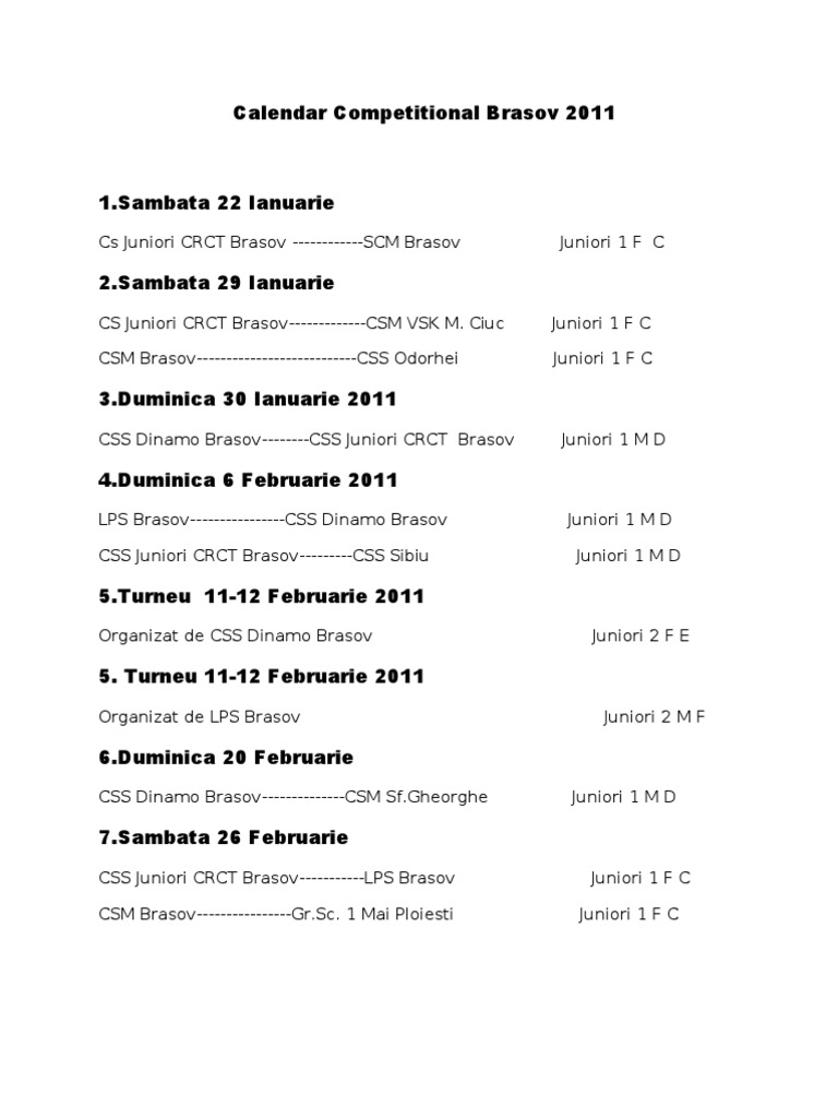 Calendar Competitional PDF