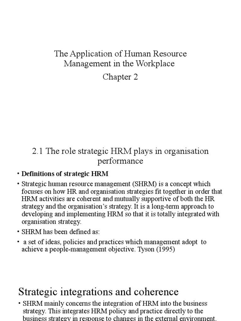 The Role Of Strategic Management On Business Growth And Performance