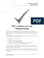 KPI y métricas clave en Lean Manufacturing