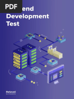 Backend Development Test