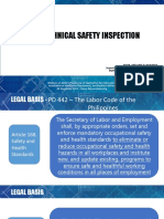 DOLE Technical Safety Inspection Process