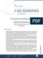 Diario de Sesiones: Comisión de Educación