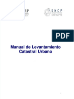 PDF Manual Levantamiento Catastral Urbano DL