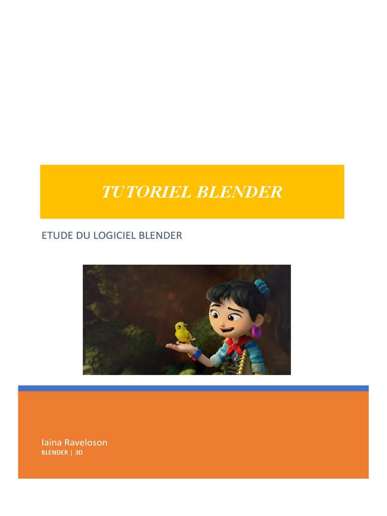 Les bases de blender 1 pdf blender