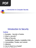 Introduction To Computer Security