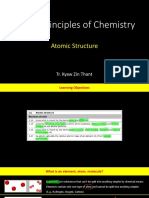 Unit 1 Principles of Chemistry: Atomic Structure