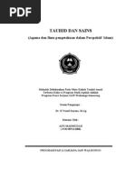 Download Tauhid Dan Ilmu Pengetahuan by Aini Mahmudah SN58747939 doc pdf