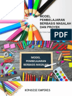 Model Pembelajaran PJBM Dan PJBP