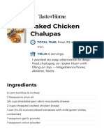 Baked Chicken Chalupas Recipe How To Make It