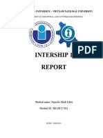 Intership 1: International University - Vietnam National University