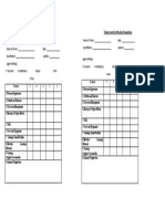 Queen Trainers Evaluation Form