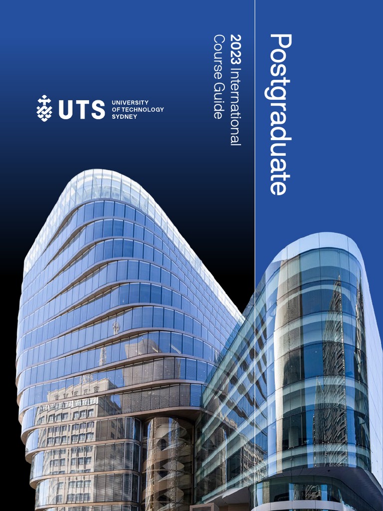 Uts International PG Course Guide 2023 | PDF | Master Of Business ...