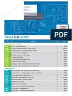 Price List 2021: Diesel Engine Technology